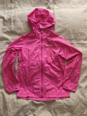 Kids Girls Columbia Switchback II Rain Jacket M 10/12